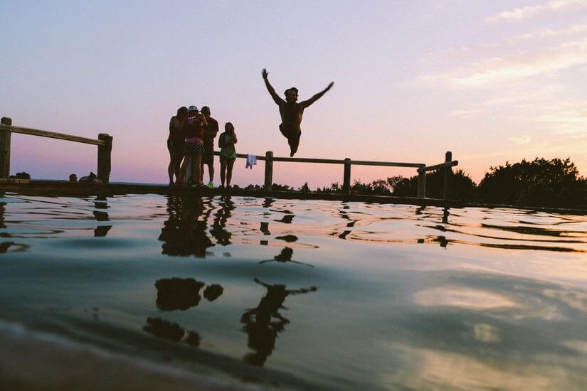 Dive head first into your freelance career while you're still working.
