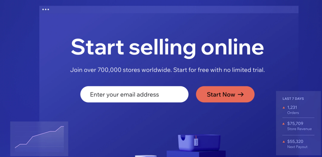 ecommerce website builders - Wix Website Builder