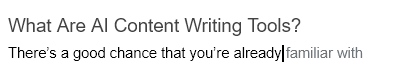 Smart Compose Google Docs AI Writing Example and Features